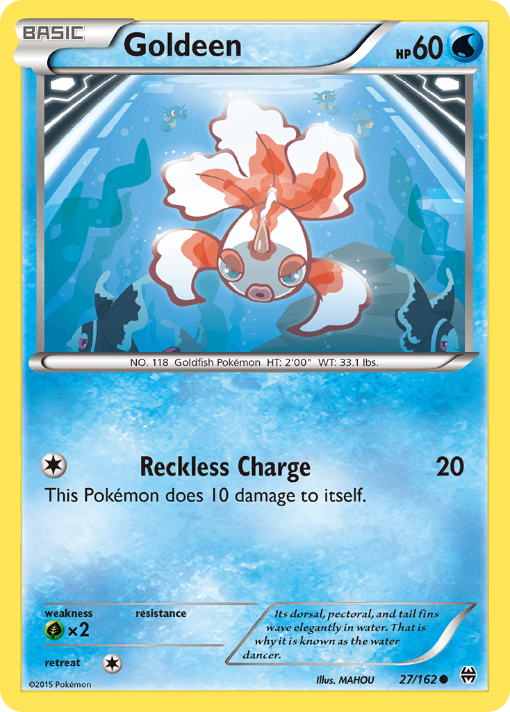 Goldeen BREAKthrough card