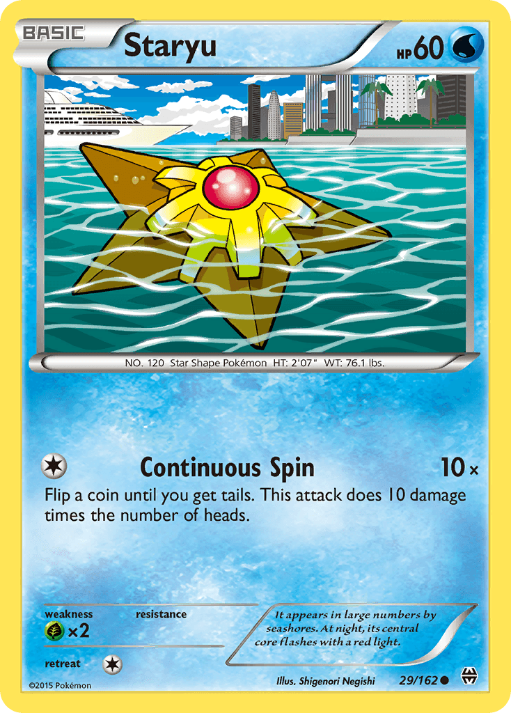 Staryu BREAKthrough card