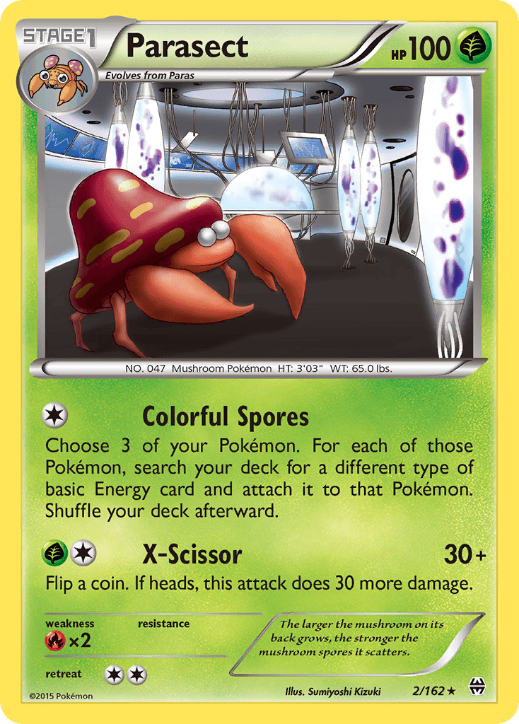 Parasect BREAKthrough card