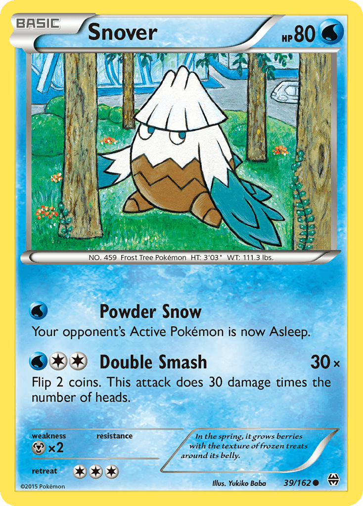 Snover BREAKthrough card