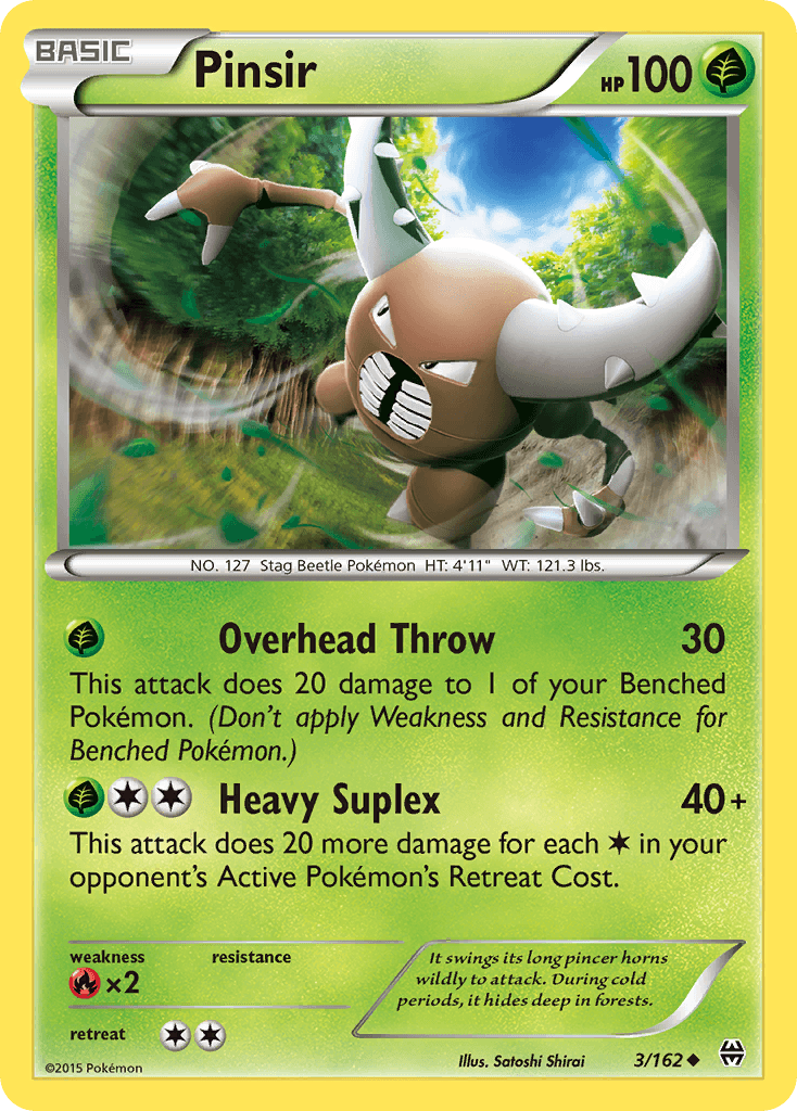 Pinsir BREAKthrough card