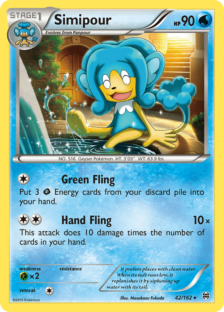 Simipour BREAKthrough card