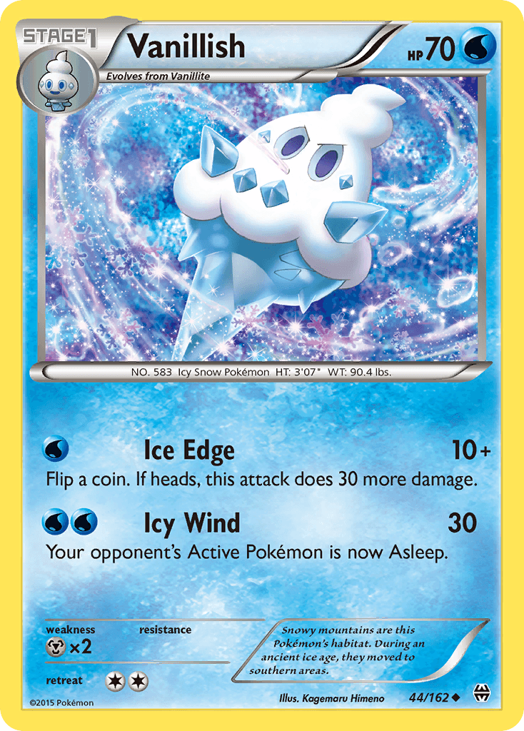 Vanillish BREAKthrough card
