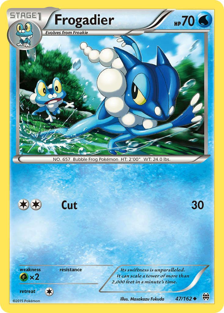 Frogadier BREAKthrough card