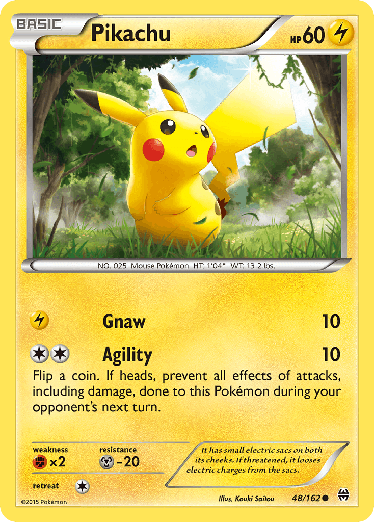 Pikachu BREAKthrough card