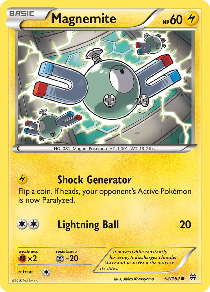 Magnemite BREAKthrough card