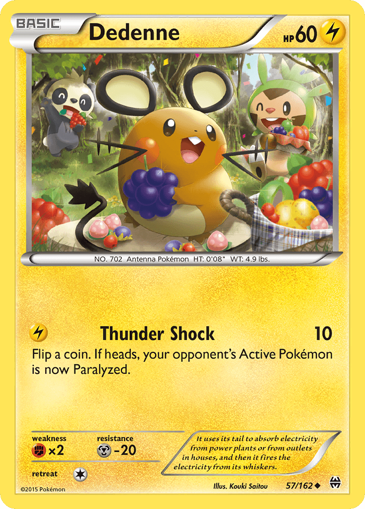 Dedenne BREAKthrough card