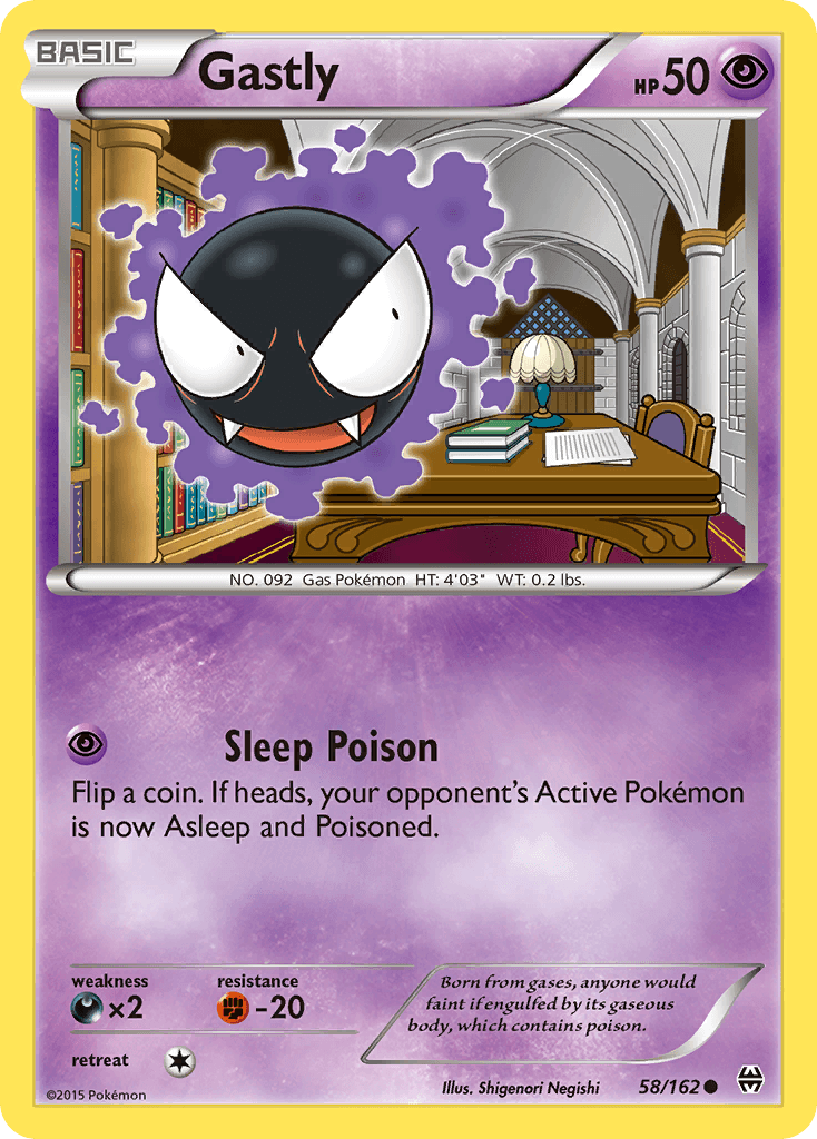 Gastly BREAKthrough card