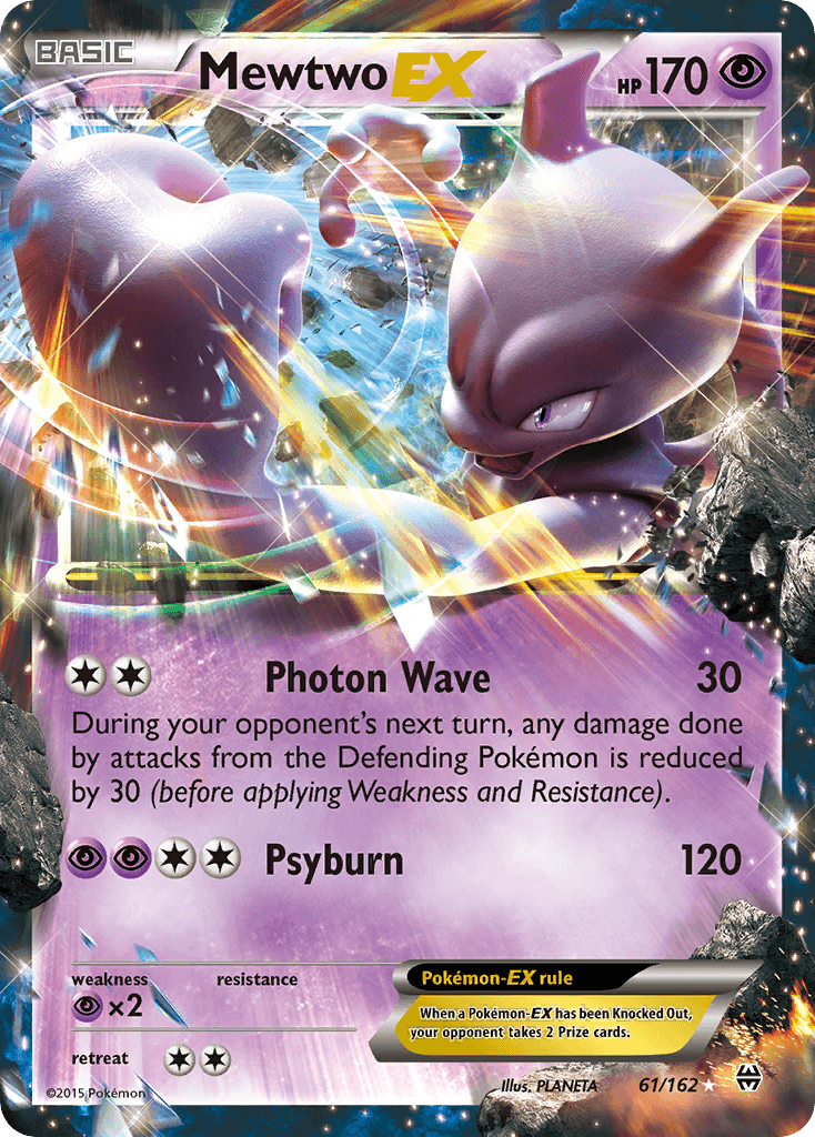 Mewtwo-EX BREAKthrough card
