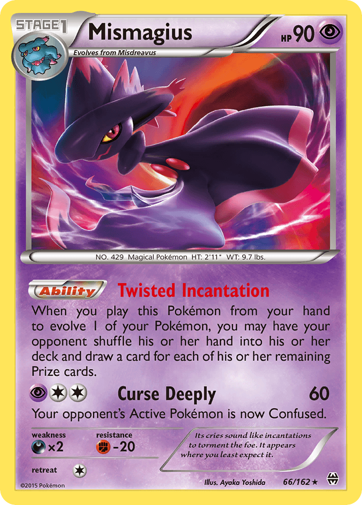 Mismagius BREAKthrough card