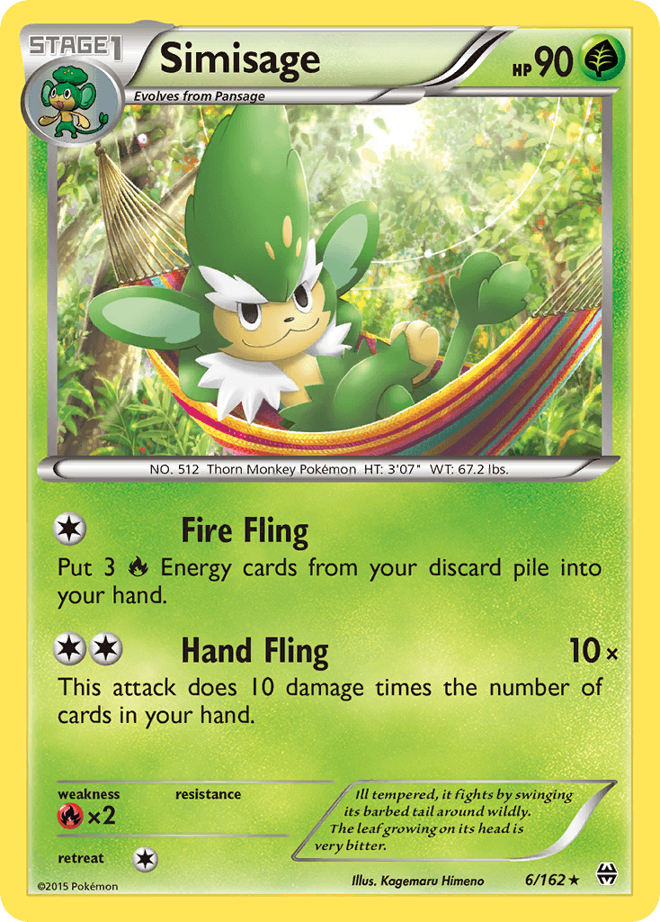 Simisage BREAKthrough card