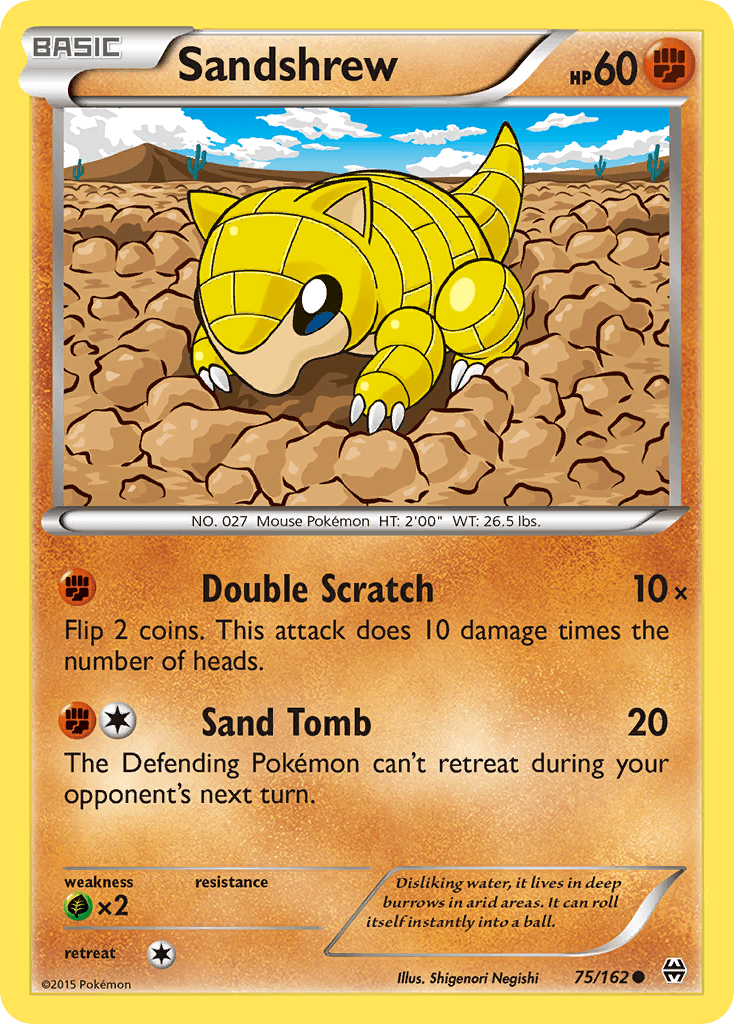 Sandshrew BREAKthrough card