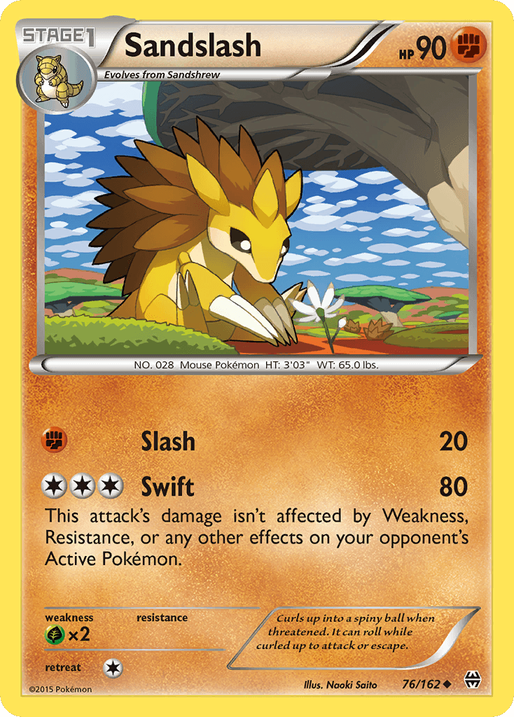 Sandslash BREAKthrough card