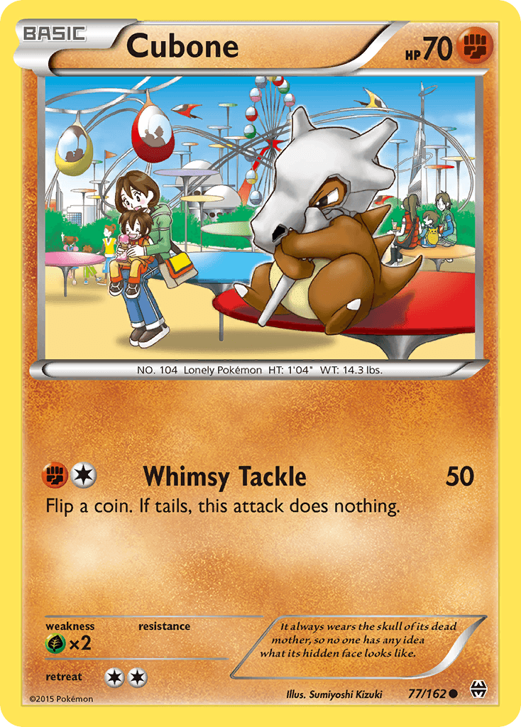 Cubone BREAKthrough card