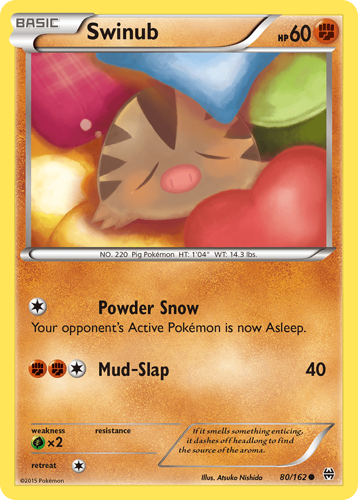 Swinub BREAKthrough card