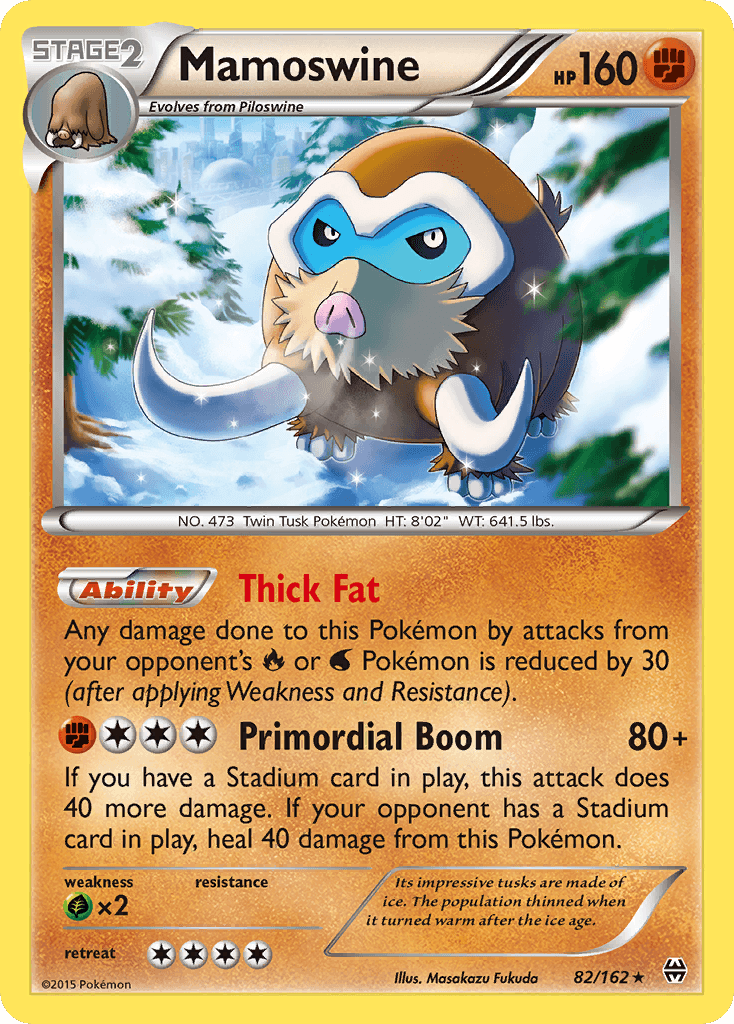 Mamoswine BREAKthrough card