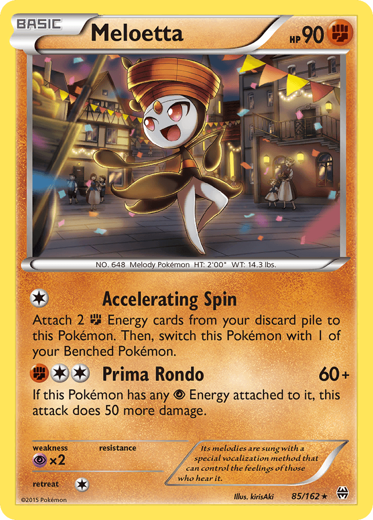 Meloetta BREAKthrough card