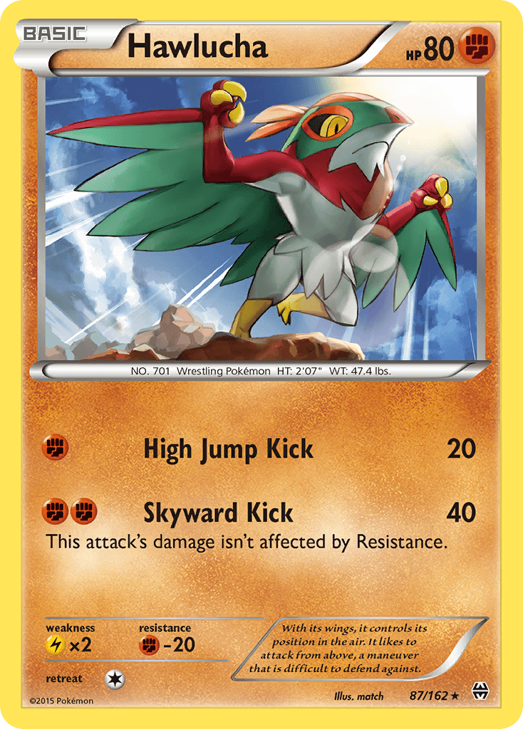 Hawlucha BREAKthrough card