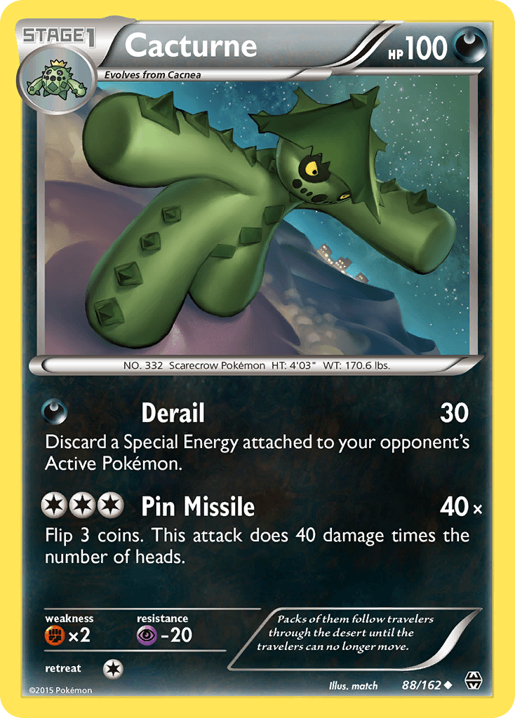 Cacturne BREAKthrough card