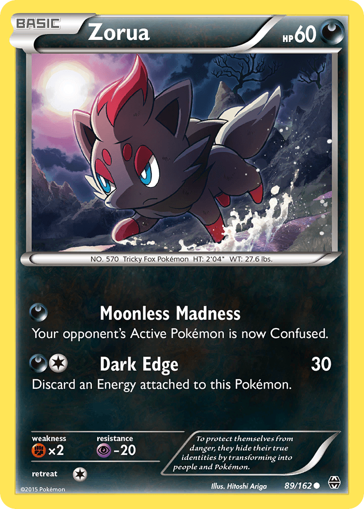 Zorua BREAKthrough card