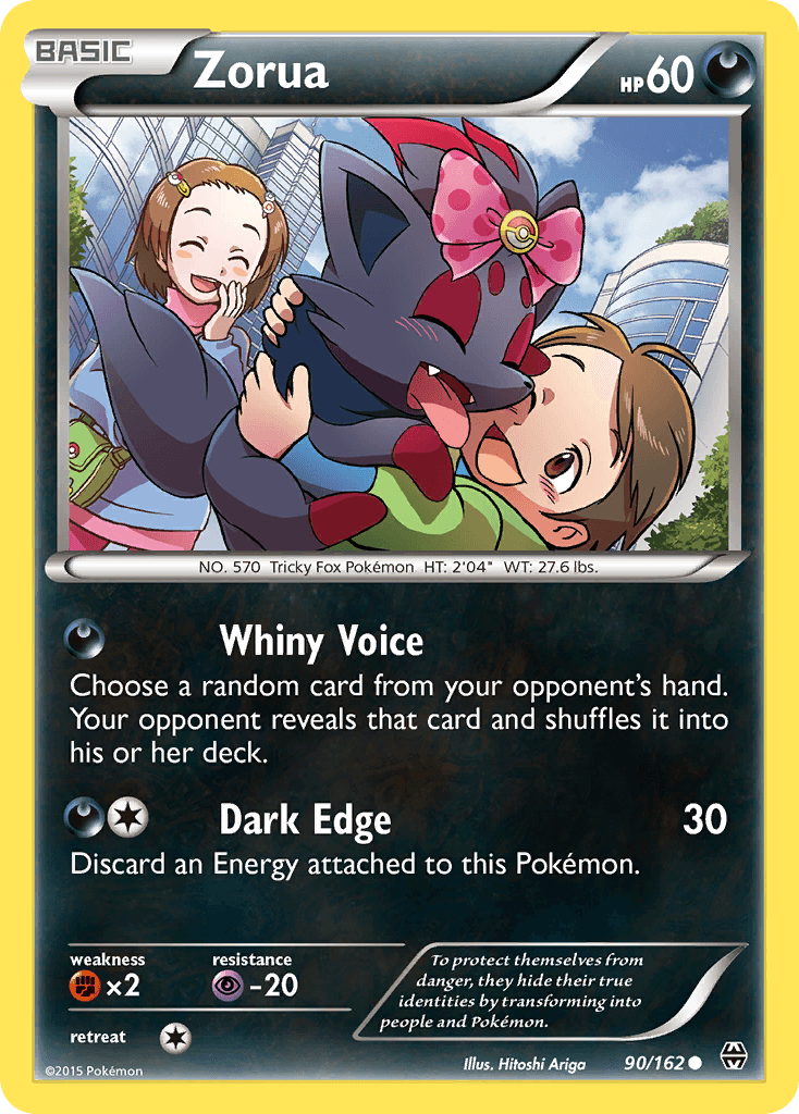 Zorua BREAKthrough card