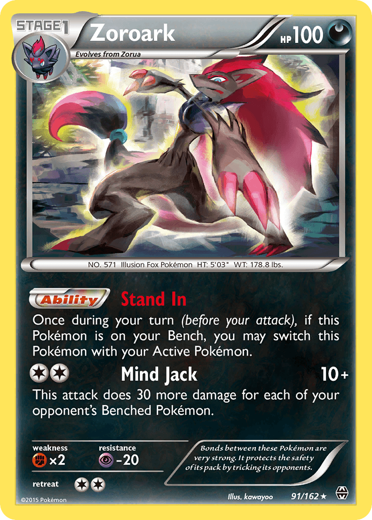 Zoroark BREAKthrough card
