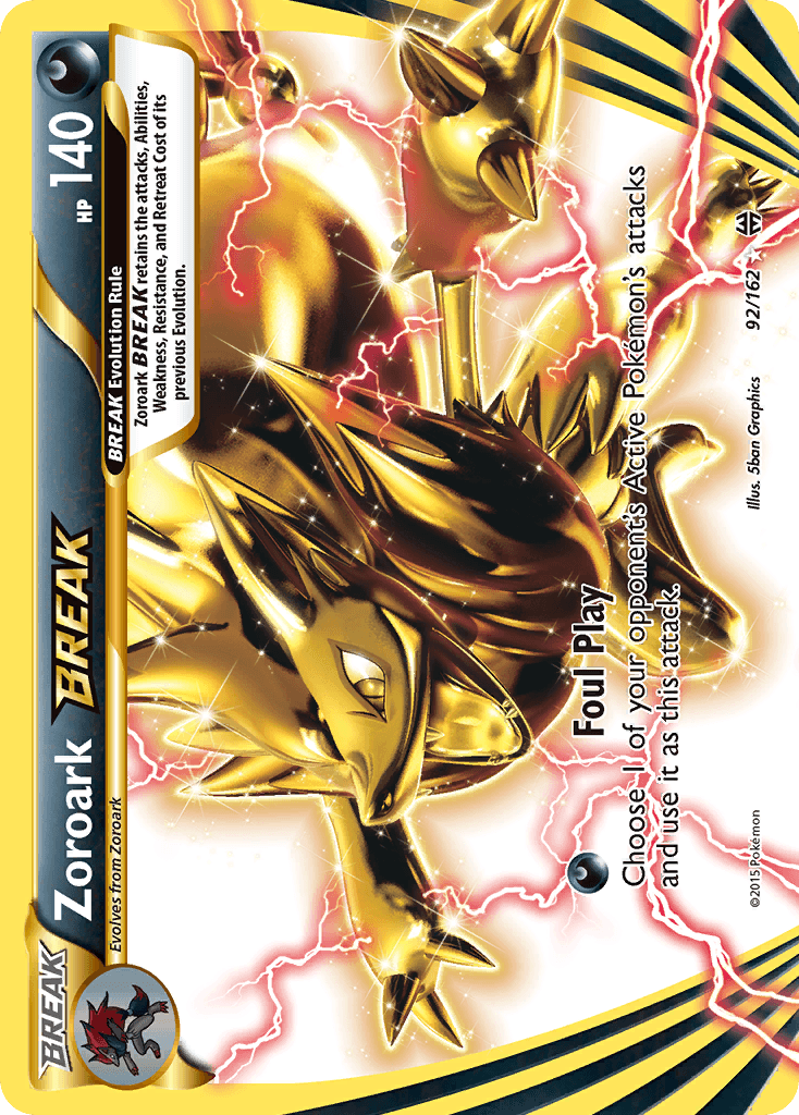 Zoroark BREAK BREAKthrough card