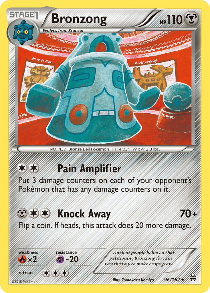 Bronzong BREAKthrough card