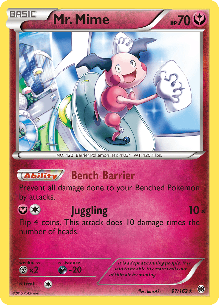 Mr. Mime BREAKthrough card