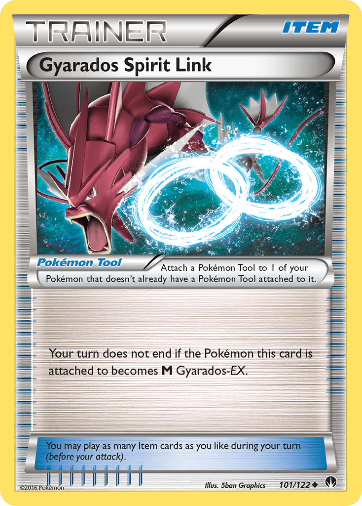 Gyarados Spirit Link BREAKpoint card