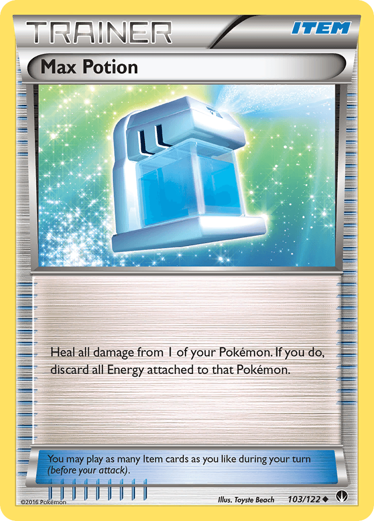 Max Potion BREAKpoint card