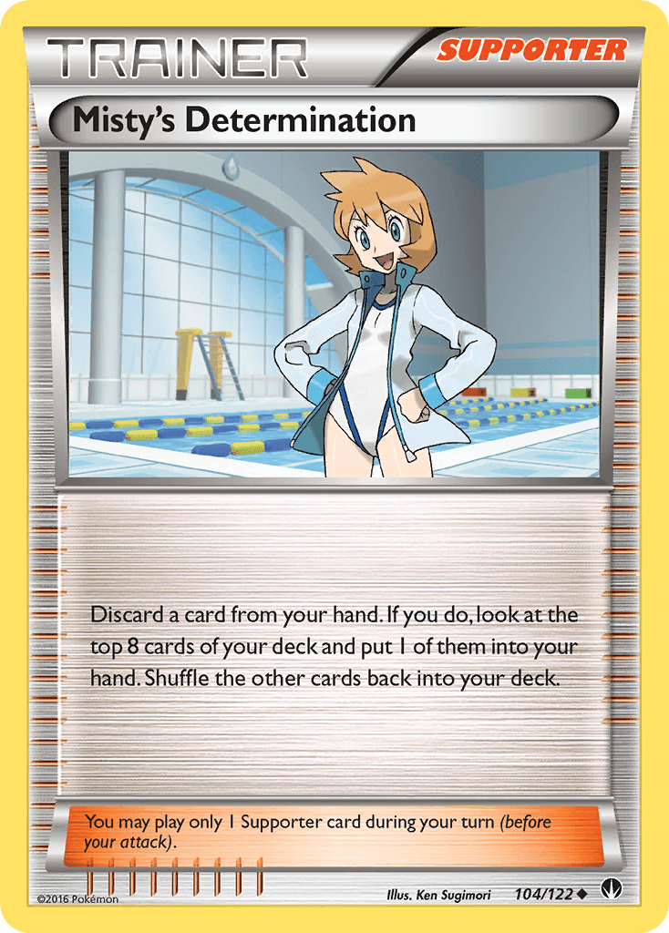 Misty's Determination BREAKpoint card