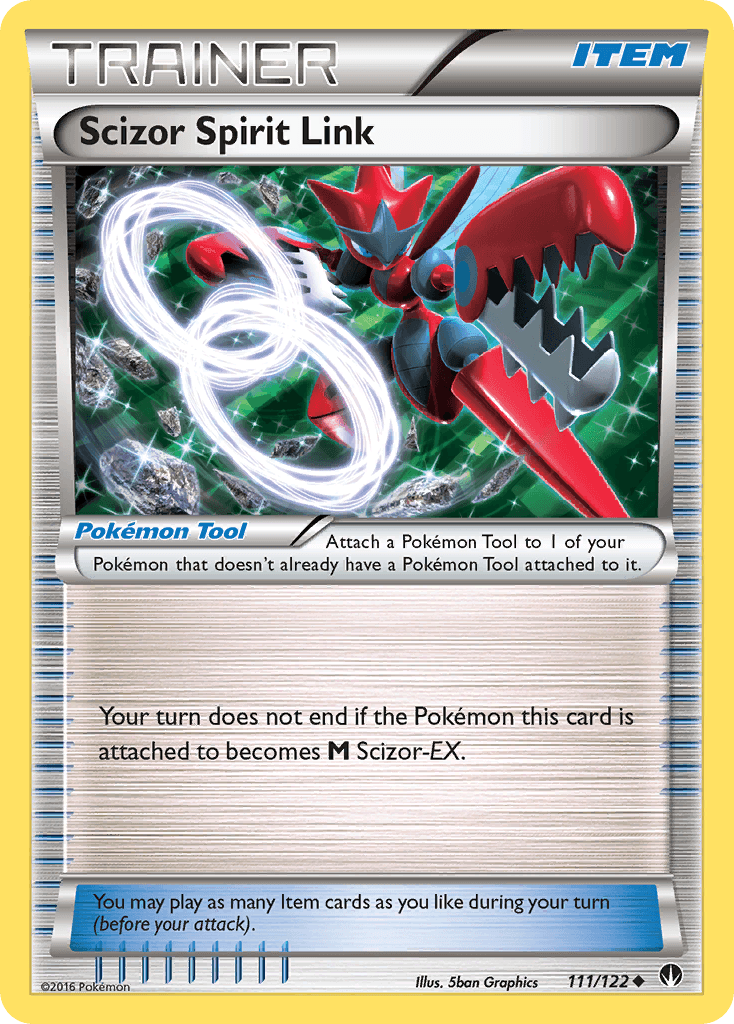 Scizor Spirit Link BREAKpoint card