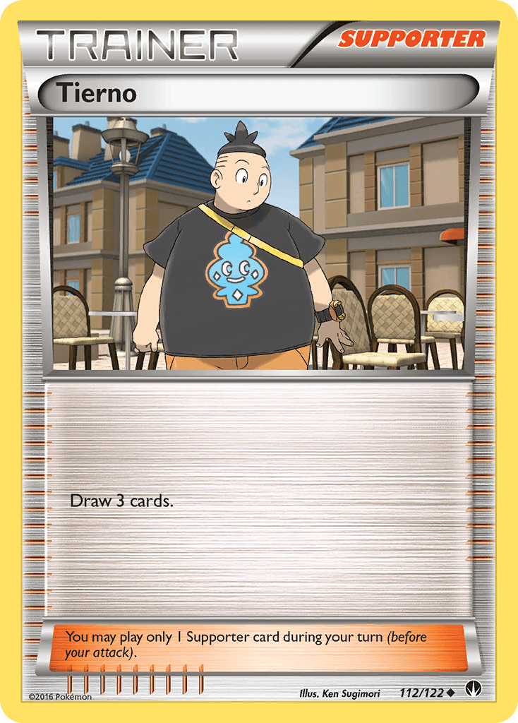 Tierno BREAKpoint card