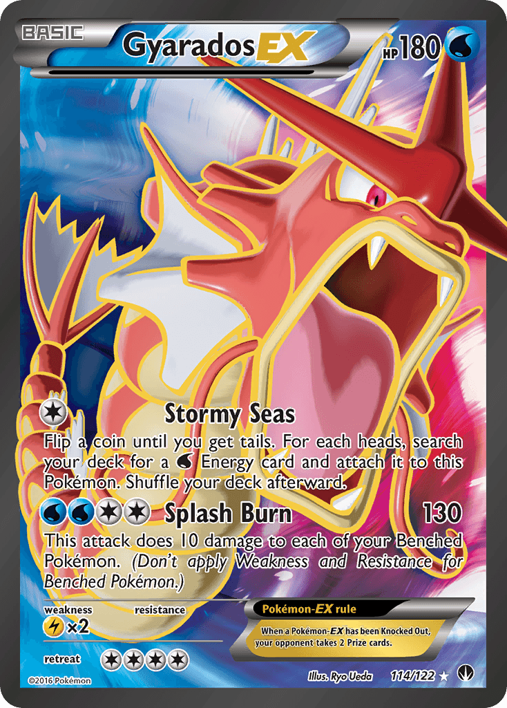 Gyarados-EX BREAKpoint card