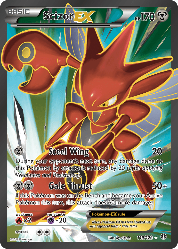 Scizor-EX BREAKpoint card