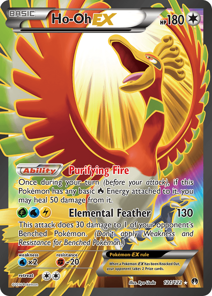 Ho-Oh-EX BREAKpoint card