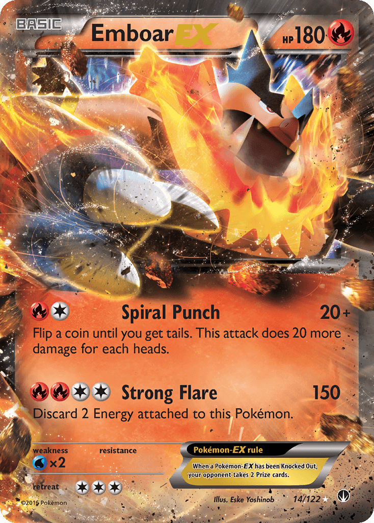 Emboar-EX BREAKpoint card