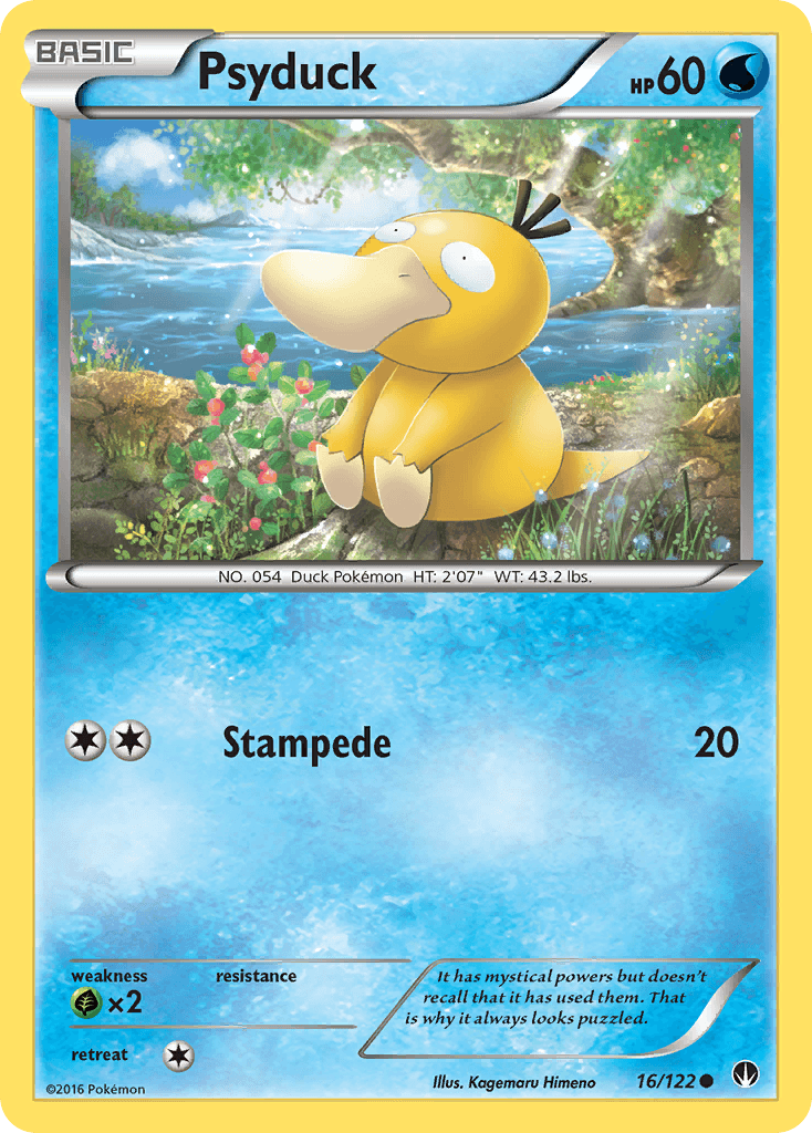 Psyduck BREAKpoint card