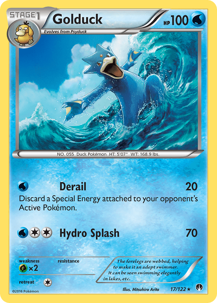 Golduck BREAKpoint card
