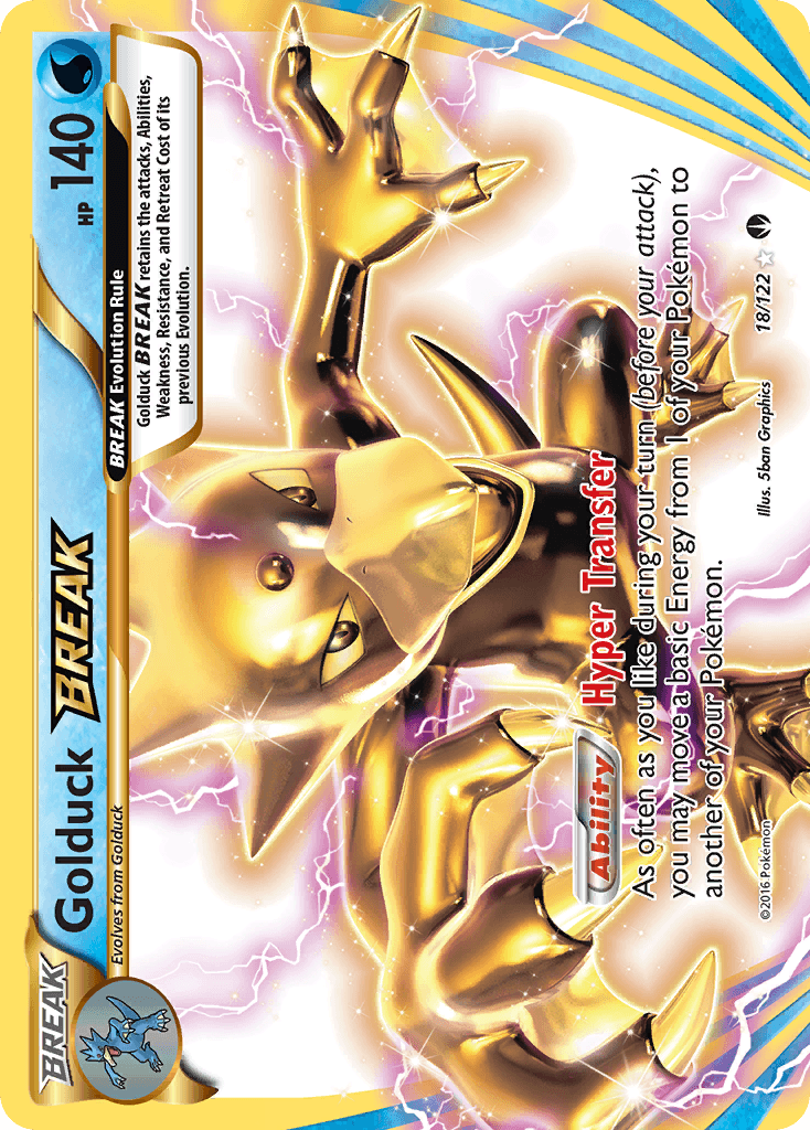 Golduck BREAK BREAKpoint card