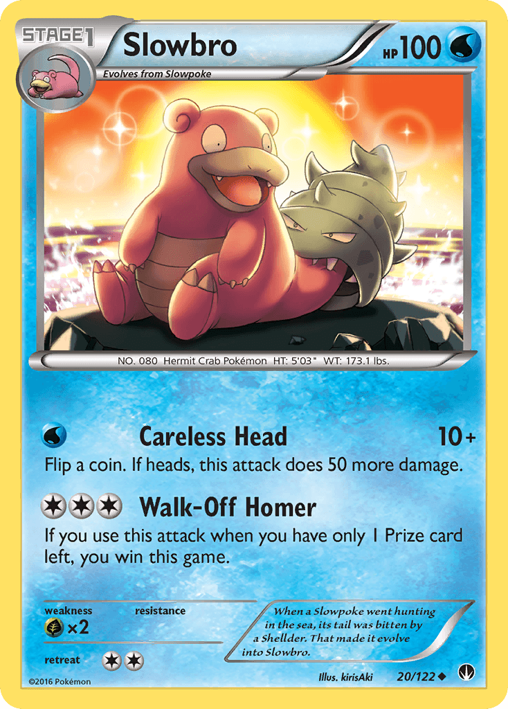 Slowbro BREAKpoint card