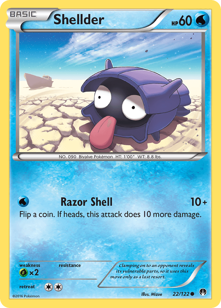 Shellder BREAKpoint card