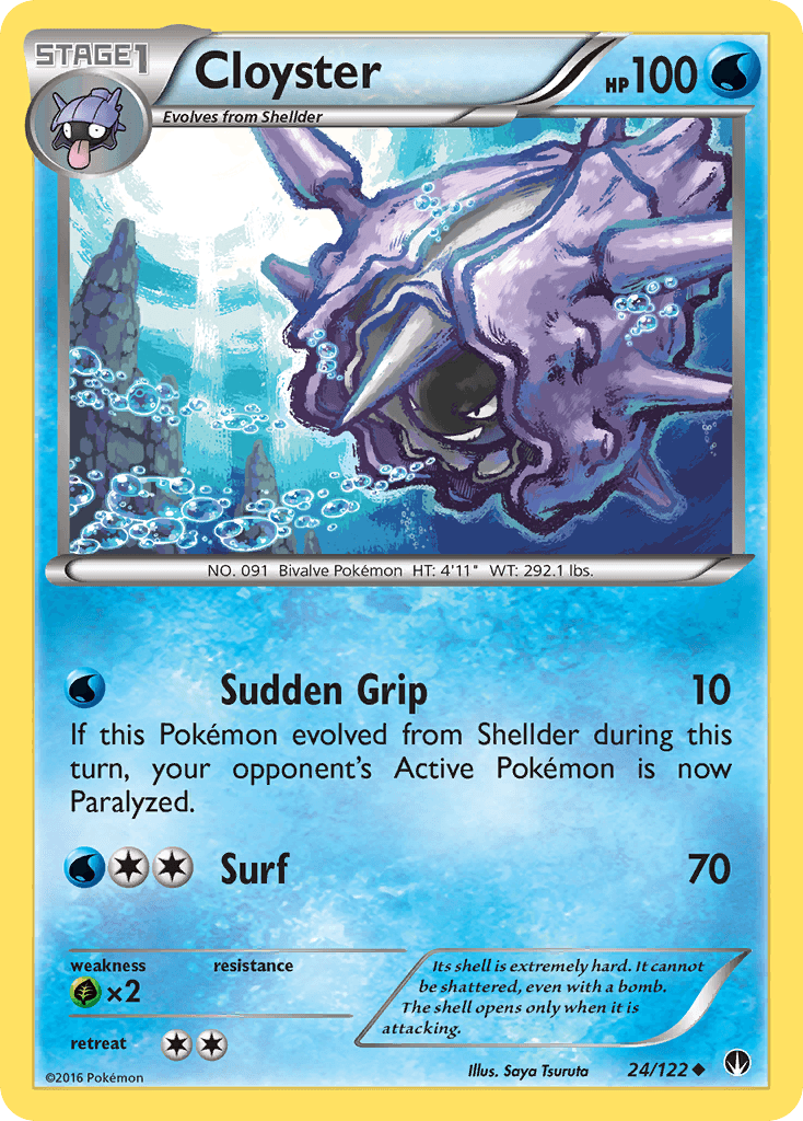 Cloyster BREAKpoint card