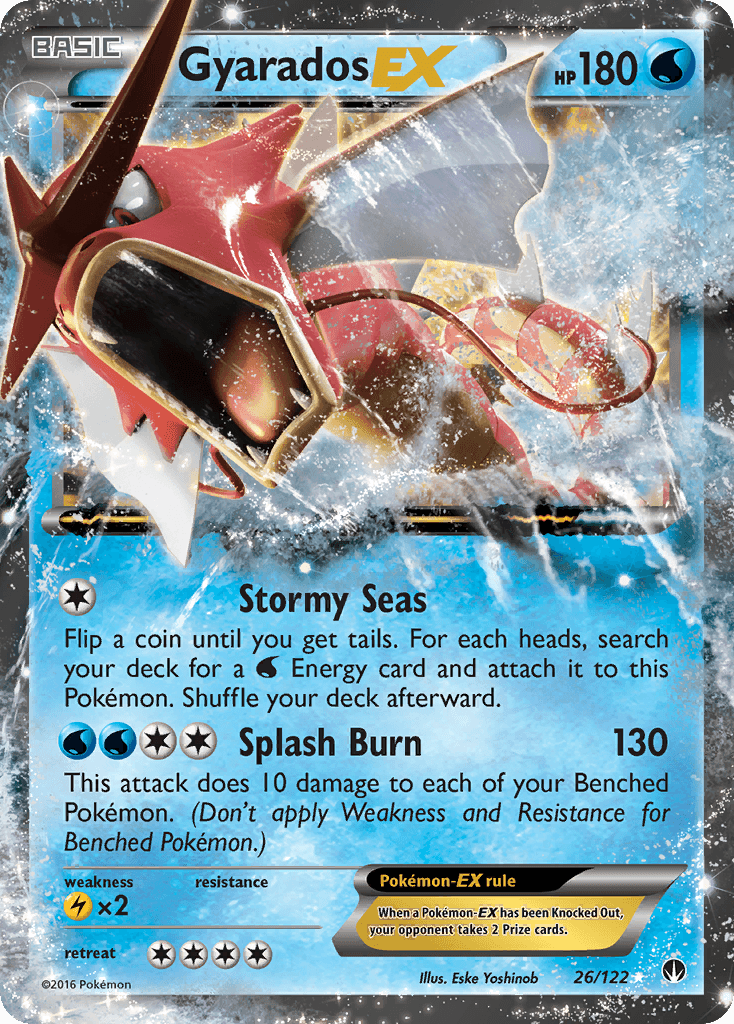 Gyarados-EX BREAKpoint card