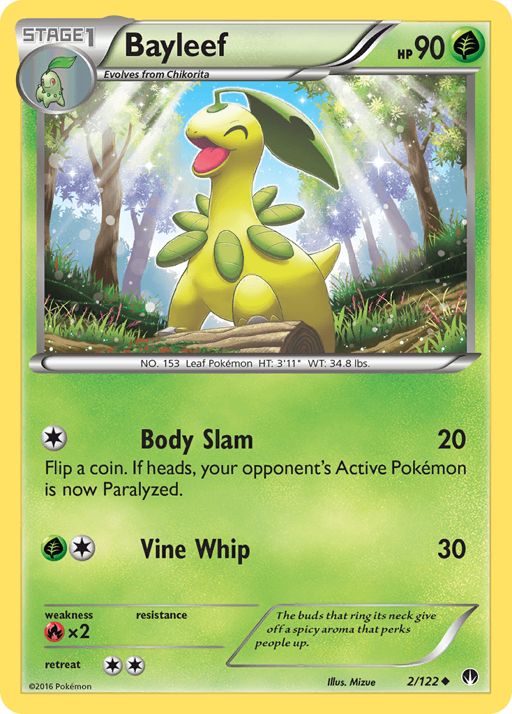 Bayleef BREAKpoint card