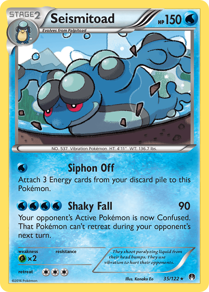Seismitoad BREAKpoint card