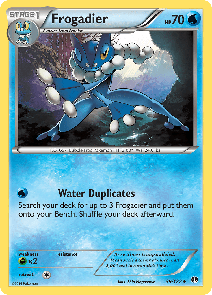 Frogadier BREAKpoint card