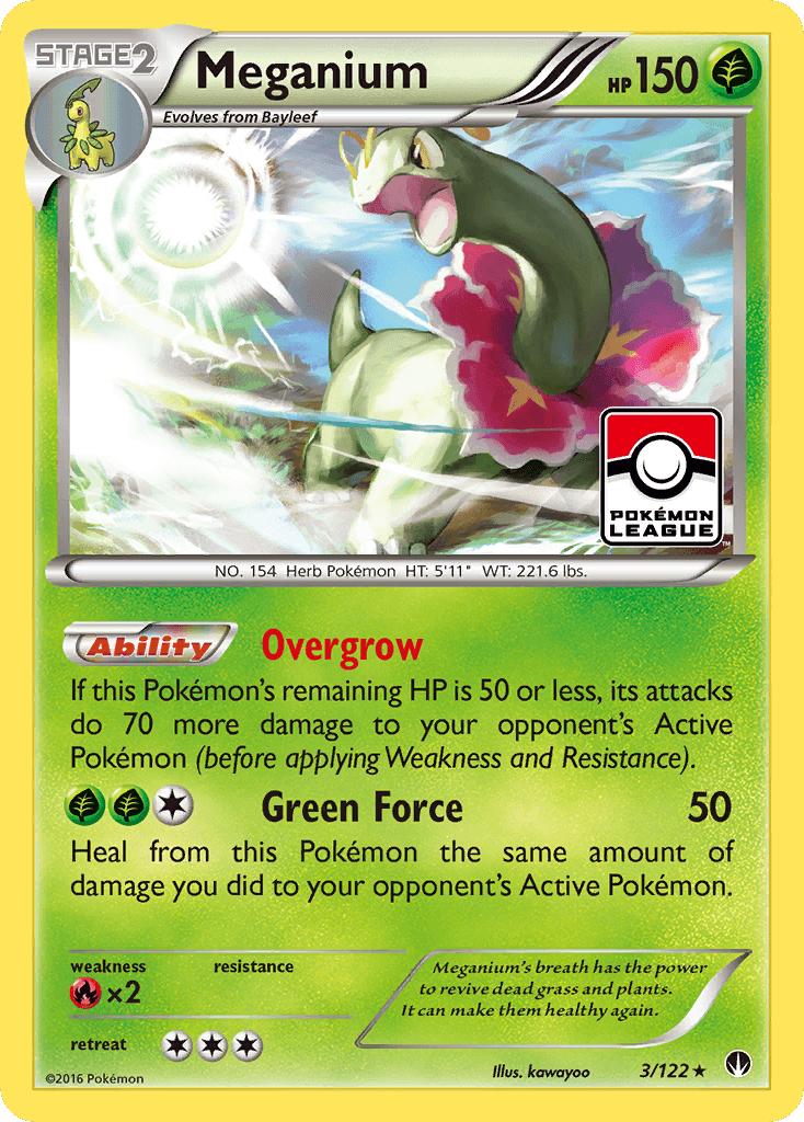 Meganium BREAKpoint card