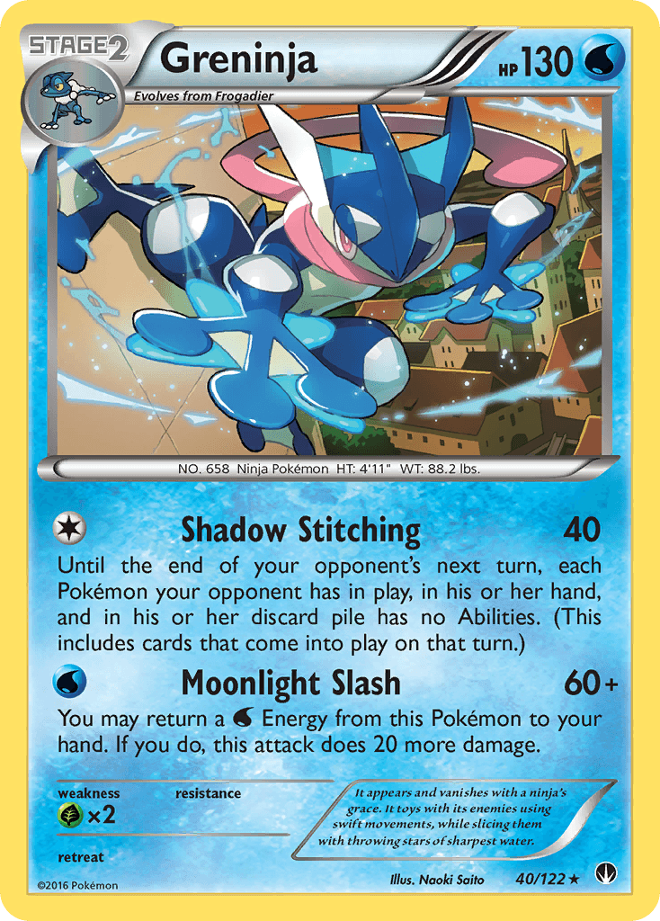 Greninja BREAKpoint card